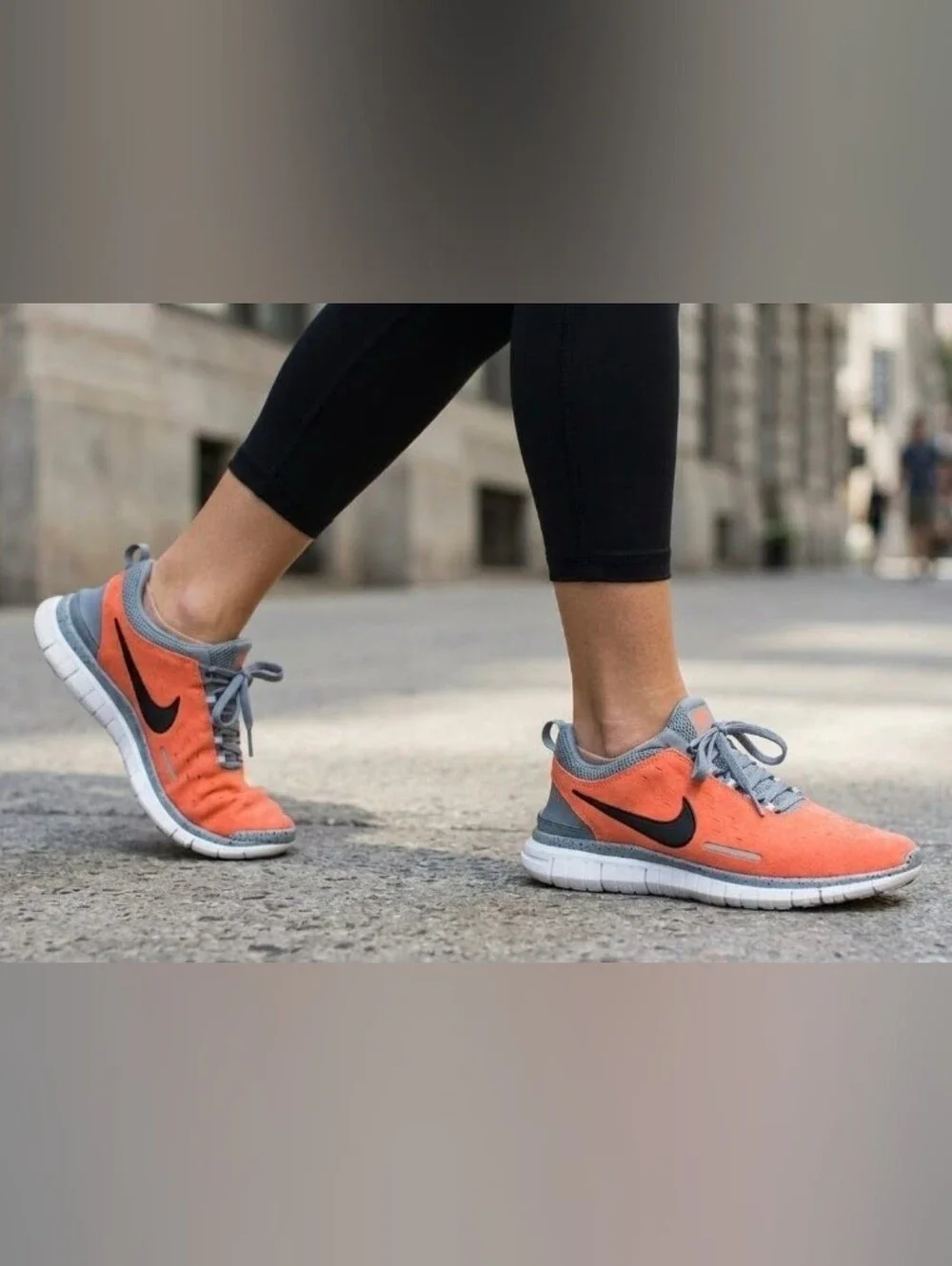 ❤️NIKE NWOB>>>Women'sFree OG'14orange running shoes/sneakers 🤍Size 13